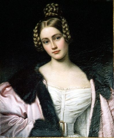 Portrait de Caroline, comtesse d'Holstein par Joseph Karl Stieler, 1834