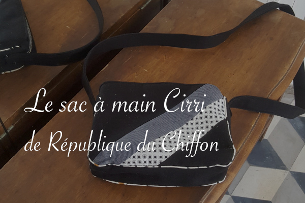 sac à main Cirri de République du Chiffon - Carnet de recherches de Lucie Choupaut