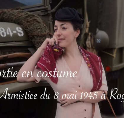 Armistice 1945 à Rognac, une robe années 1940 - Carnet de recherches de Lucie Choupaut