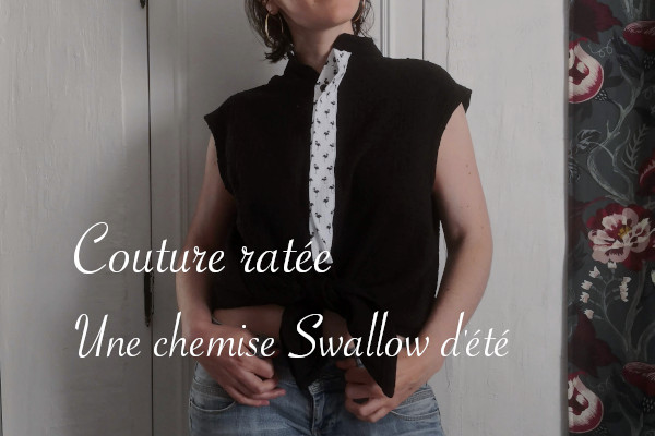 chemise swallow pour l'été - Carnet de recherches de Lucie Choupaut