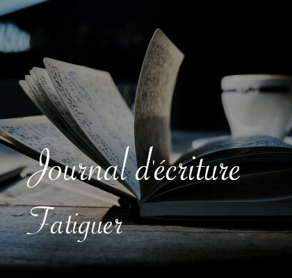 Journal d'écriture : fatiguer - anar(t)chie, journal de bord d'une créatrice en recherches