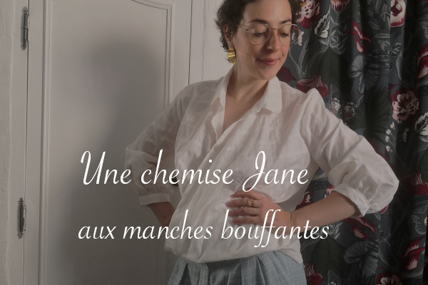 Chemise Jane aux manches bouffantes - anar(t)chie, journal de bord