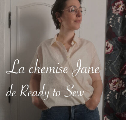 Chemise Jane de Ready to Sew à manches courtes - anar(t)chie, journal de bord