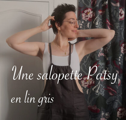 Salopette Patsy en lin - anar(t)chie, journal de bord