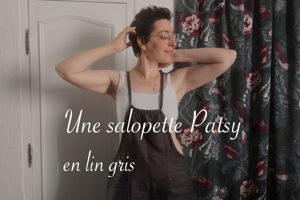 Salopette Patsy en lin - anar(t)chie, journal de bord