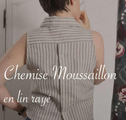 chemise moussaillon en lin rayé - anar(t)chie