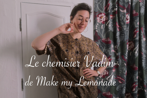 Chemisier Vadim en coton imprimé Batik - anar(t)chie, journal de bord