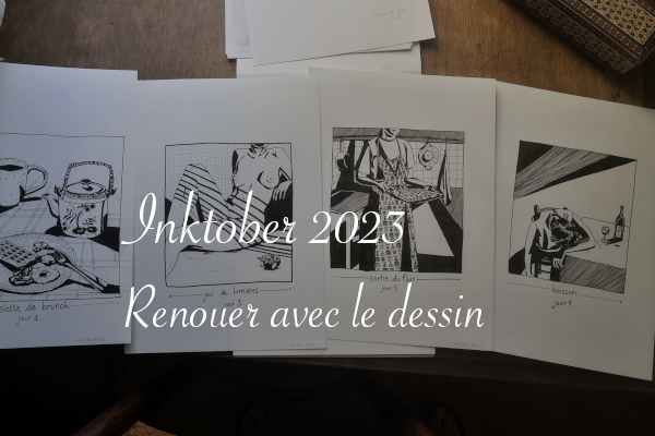 Inktober 2023 - anar(t)chie, journal de bord