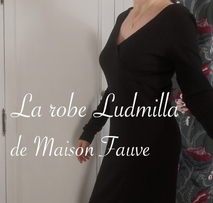 Robe Ludmilla de Maison Fauve - anar(t)chie, journal de bord