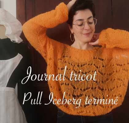 Fin du pull Iceberg - anar(t)chie, journal de bord