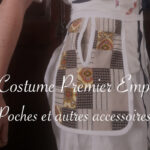 Costume Premier Empire et poches en patchwork - anar(t)chie, journal de bord