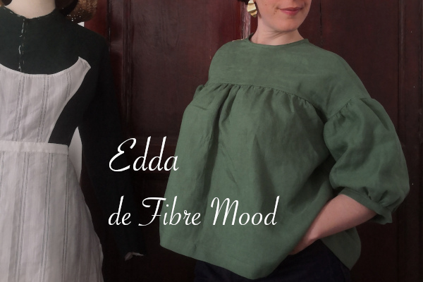 Blouse Edda de Fibre Mood - anar(t)chie, journal de bord