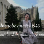 Une robe années 1940 pour la Libération d'Avignon - anar(t)chie, journal de bord