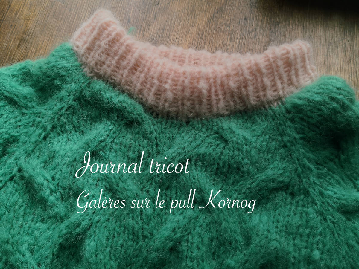 Pull Kornog et malédiction du fil duveteux - Lucie Choupaut, écriture, illustration, diy