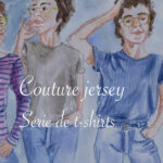 5 t-shirts en jersey - Lucie Choupaut, raconteuse d'histoire(s)