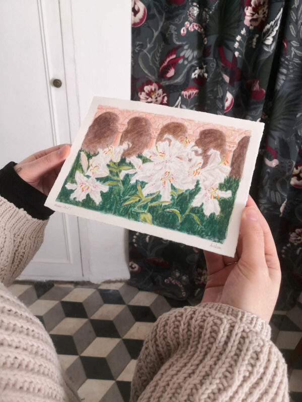 shooting illustration originale "Balade au Met Cloisters"