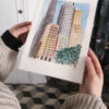 shooting illustration "L'histoire de Wall Street"