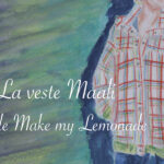 La veste Maali de Make my Lemonade cousue dans un coupon vintage - Lucie Choupaut