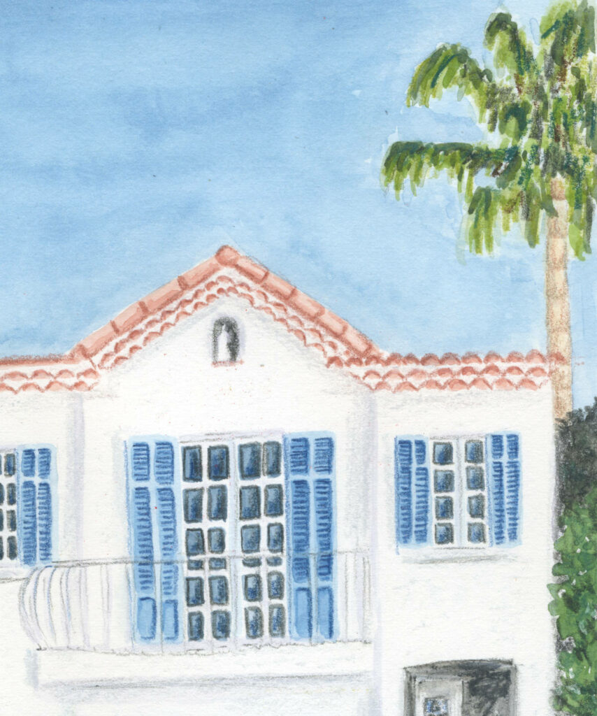 détail de l'illustration de maison