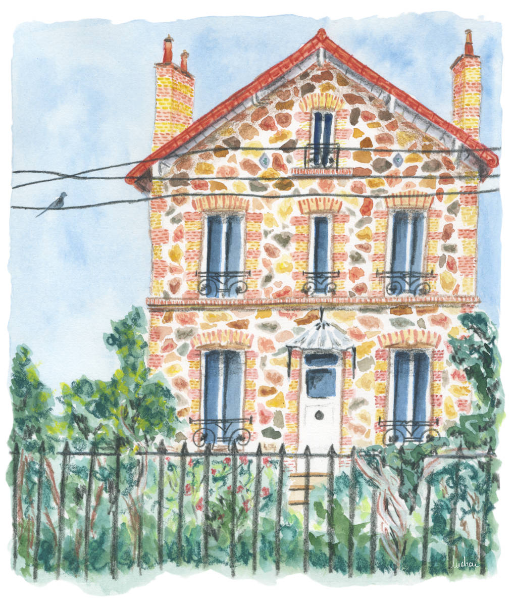 Portfolio - portrait de ma maison Lucie Choupaut