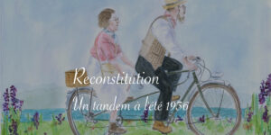 Reconstitution historique : une jupe culotte pour l'été 1936 en tandem