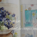 Mon carnet de croquis en couleurs - Lucie Choupaut