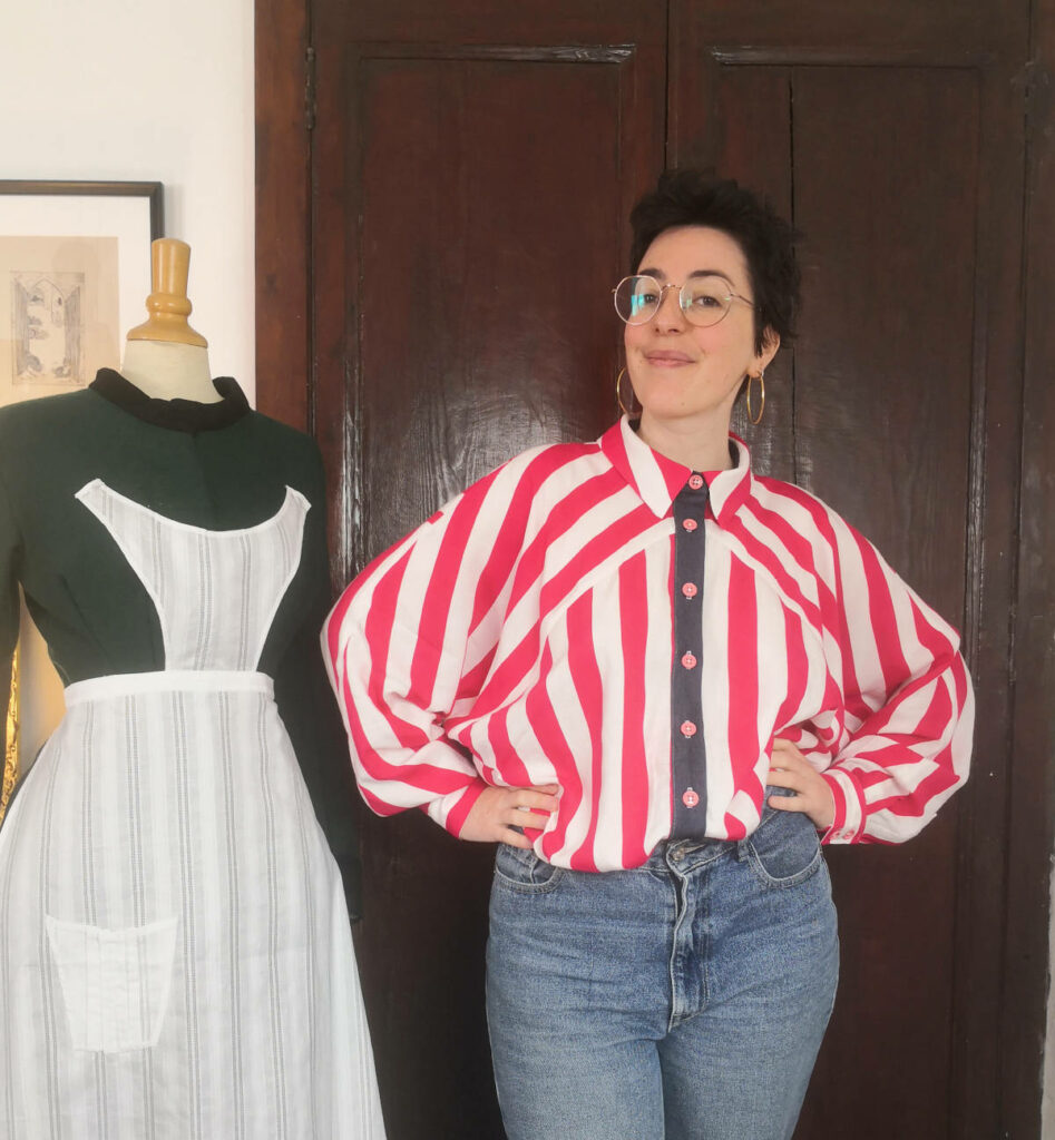 chemise en viscose rayée Atelier Brunette