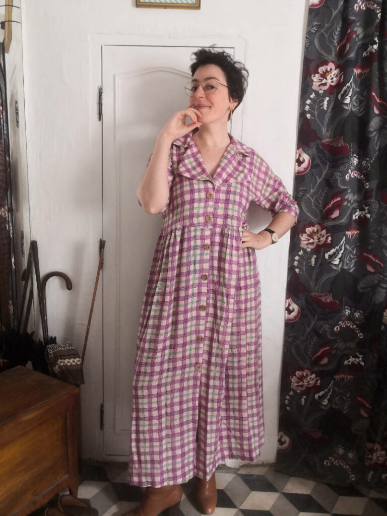 vue de devant de la robe Sofia de Make my Lemonade