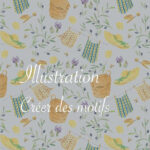 Illustration : la création de motifs - Lucie Choupaut