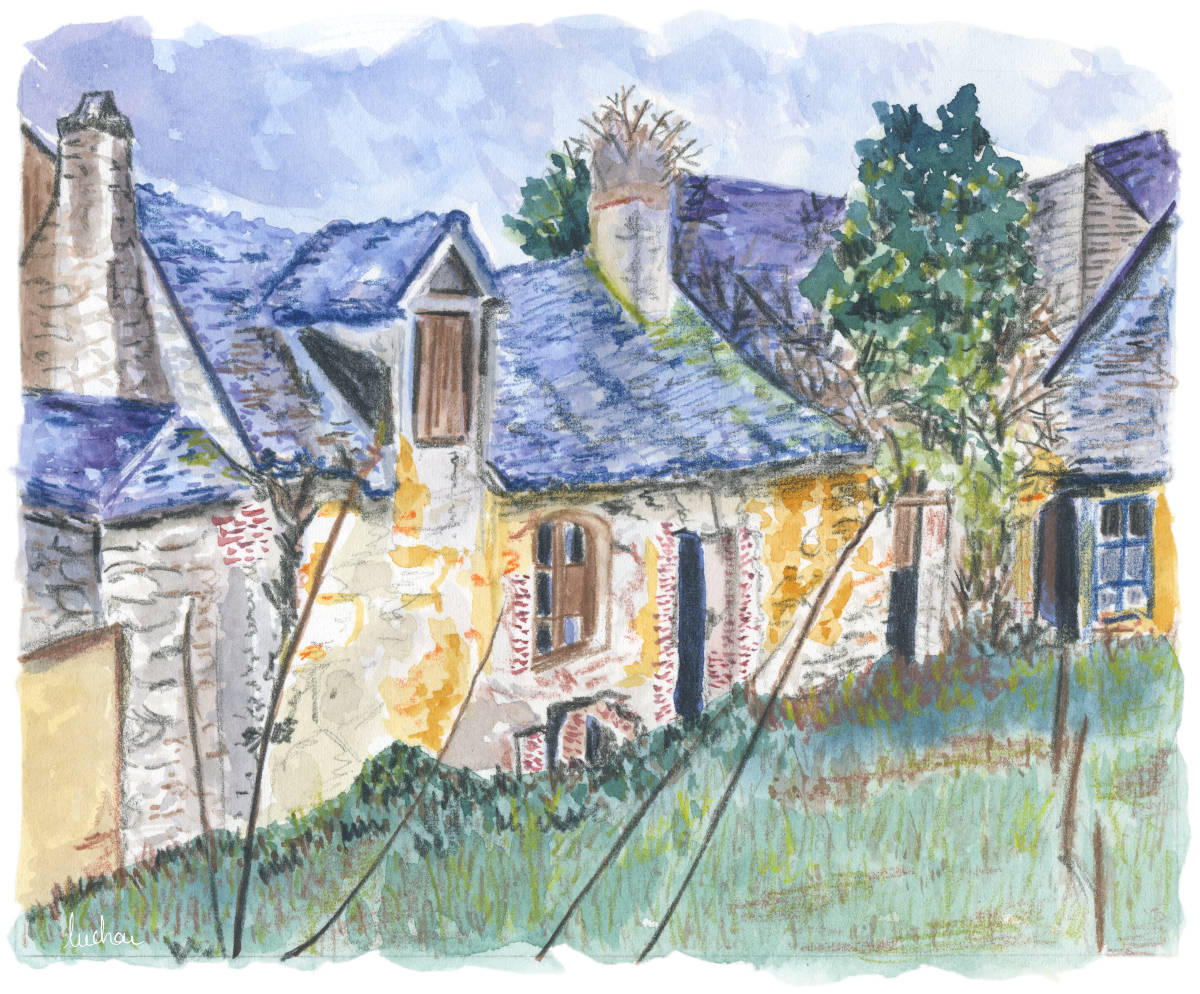 Portfolio - Maison de la sorcière par Lucie Choupaut