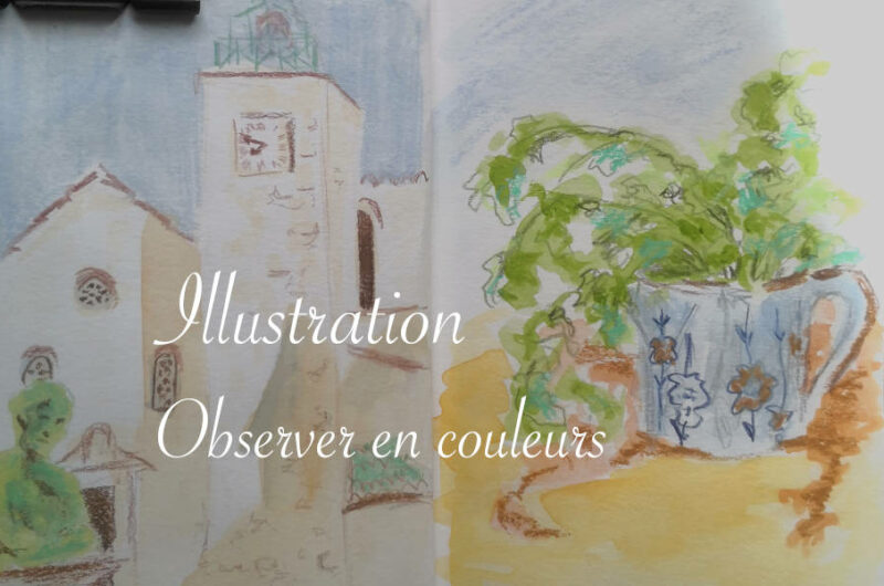 Observer et dessiner en couleurs - Lucie Choupaut