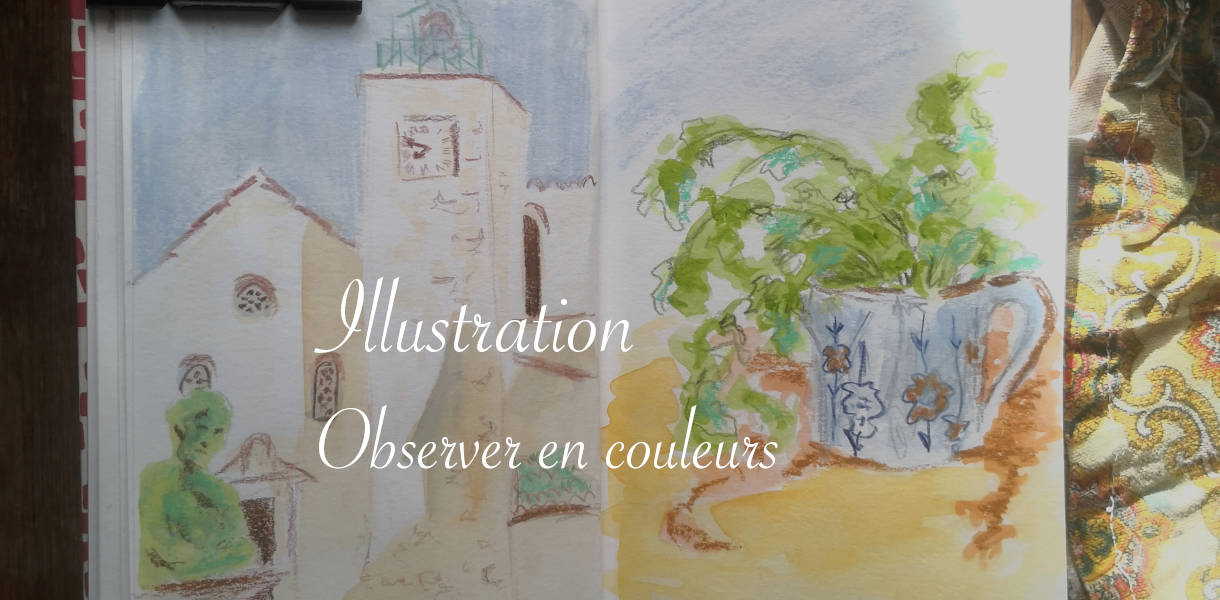 Observer et dessiner en couleurs - Lucie Choupaut