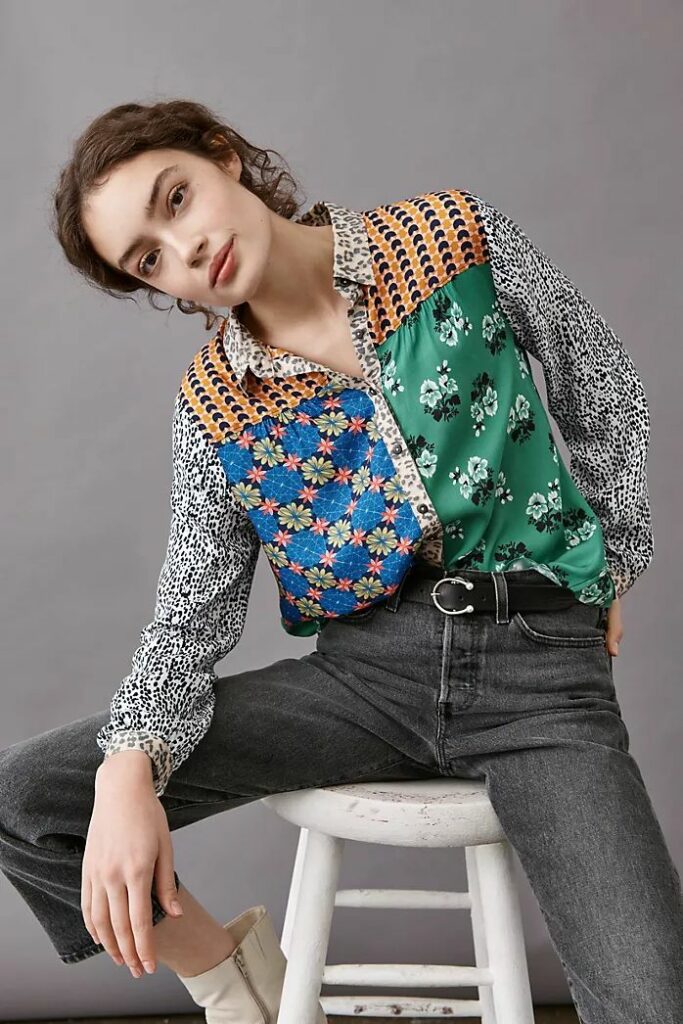 chemise de référence de la marque Anthropologie