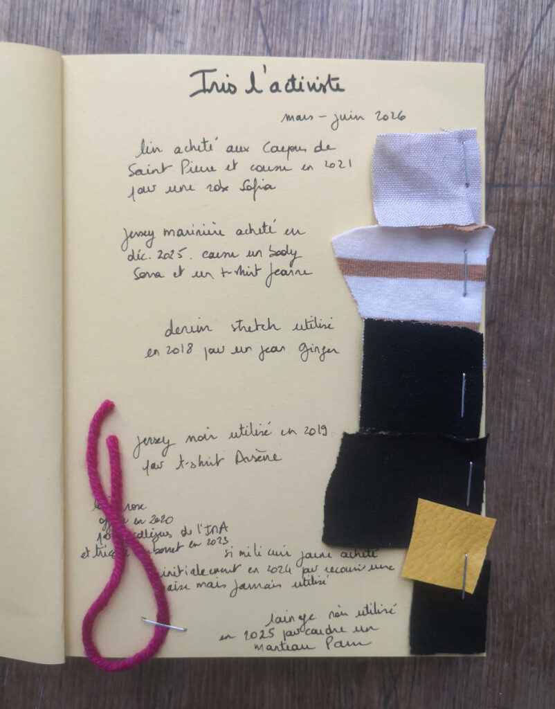 fiche d'immatriculation d'Iris l'activisite