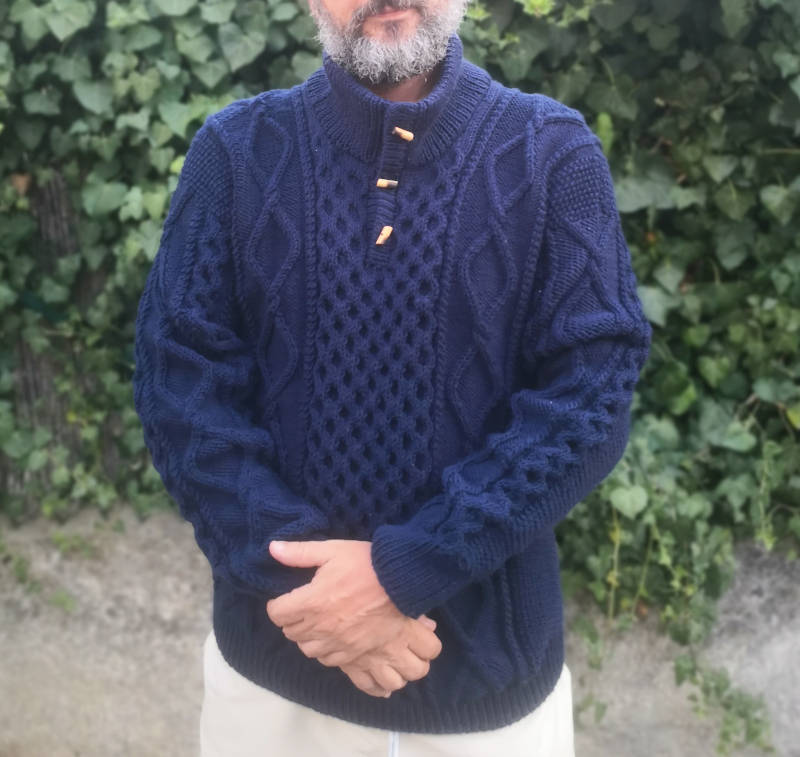Dagmar Zipper Sweater Man vu de devant
