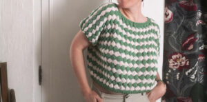 Top Mona de Lise Tailor tricoté en coton - Lucie Choupaut